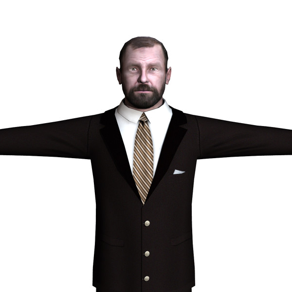 formal male 04 ma - Formal Male 04 by ignisfatuus